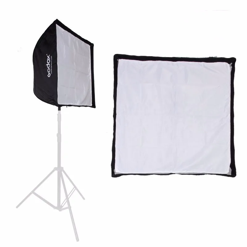 portable 60x60 umbrella softbox reflector speedlight 1