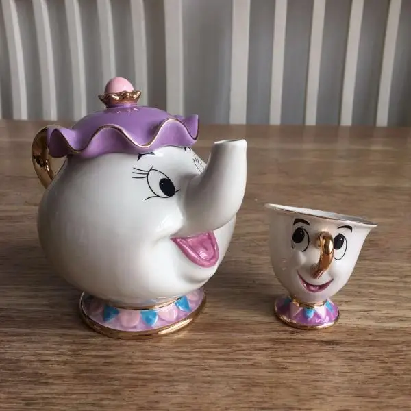 Cartoon Beauty And The Beast Mug Tea Set Teapot Mrs Potts Pot Chip Cartoon Beauty And The Beast Mug Tea Set Teapot Mrs Potts Pot Chip Cup One For Friend Lovely Gift Fast Post In Teaware Sets From Home Garden On