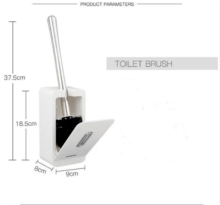 Творческий всасывания держатель для туалетной щетки набор прочный чистой настенное крепление для туалетной щетки WC для Ванная комната