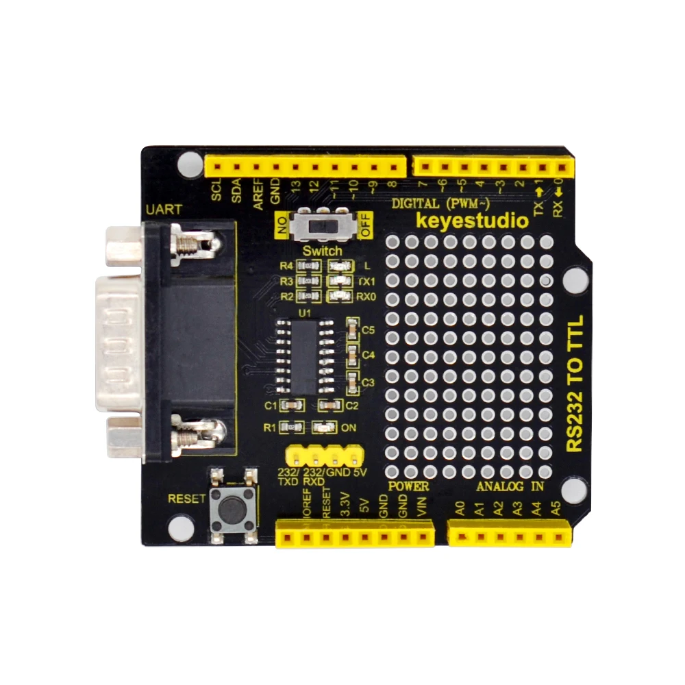 EASY plug RJ11 IIC/I2C Serial Interface Module Shield For Arduino STEM