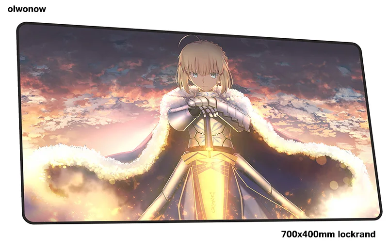 Fate коврик для мыши 70x40 см высококачественные коврики для мыши лучший игровой коврик для мыши геймер locrkand Большие персонализированные коврики для мыши Клавиатура ПК коврик - Цвет: Size 700x400x2mm