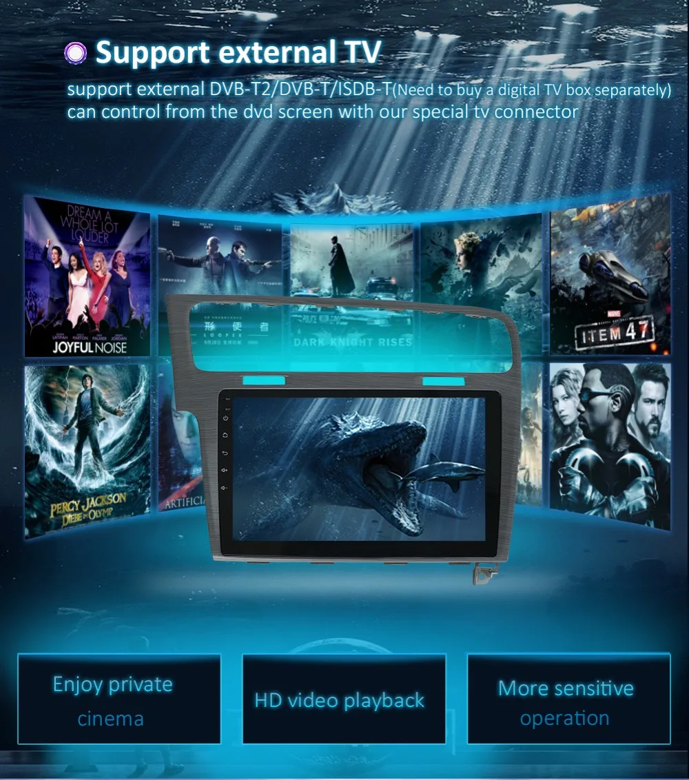 Excellent Bosion 2 din For Volkswagen golf 7 2013 Android 9 Autoradio Car Multimedia Player GPS Navigation Head Unit with wifi BT RDS USB 16