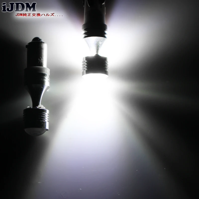 IJDM Авто H21W BAY9s 120 degress 6x5 W Мощный светодиодный светильник для резервного копирования или парковочных огней, Цоколь: h21w, bay9s светодиодный, 12v