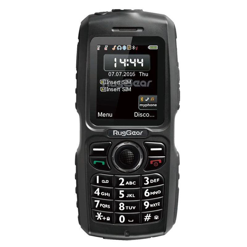 waterproof phone rugged cell phone RugGear RG100 Unlocked Mariner military cell phone