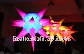 

Hot sale inflatable lighting star for advertising decoration