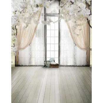 

Indoor vinyl cloth print 3D wedding curtain floral hall photo studio backgrounds for portrait photography backdrop