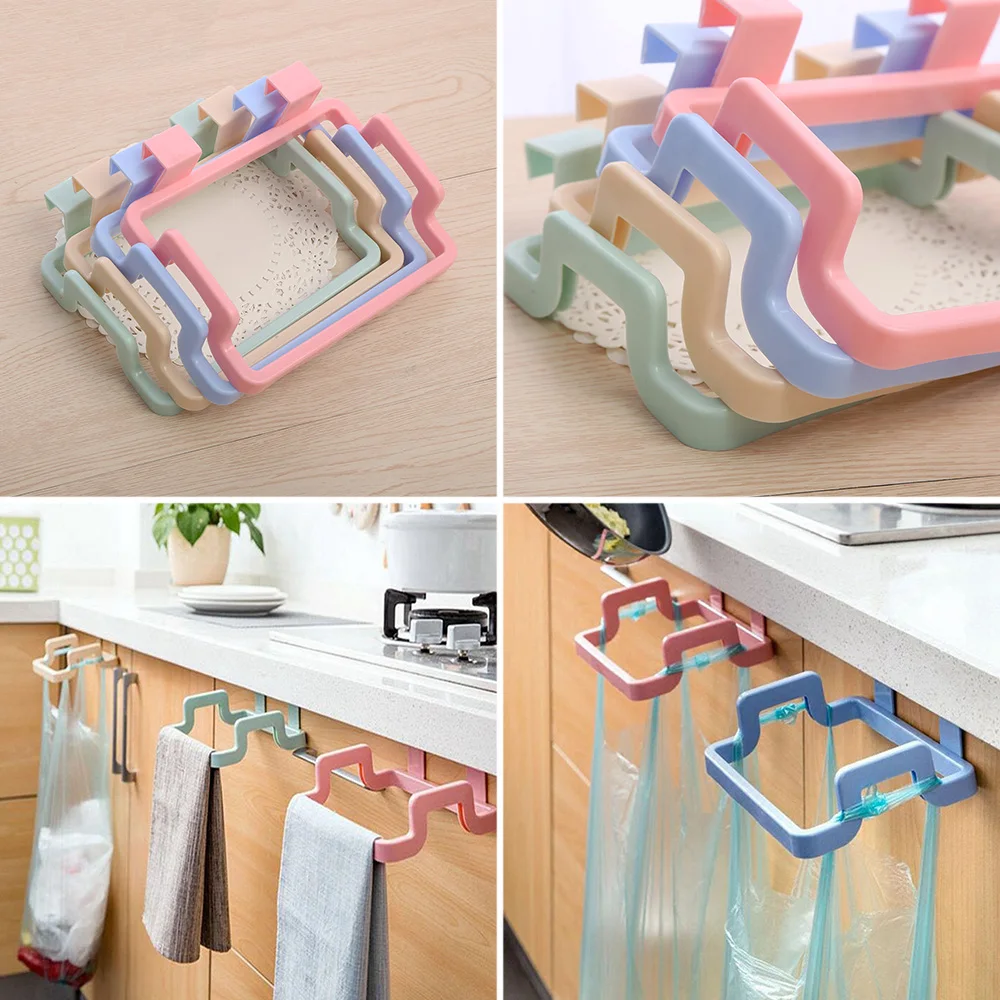 

Hot Sale Portable Multi-purpose Door Sink Car Garbage Sucker Trash Bag Kitchen Supply Can Rack Holder Home Living Tool