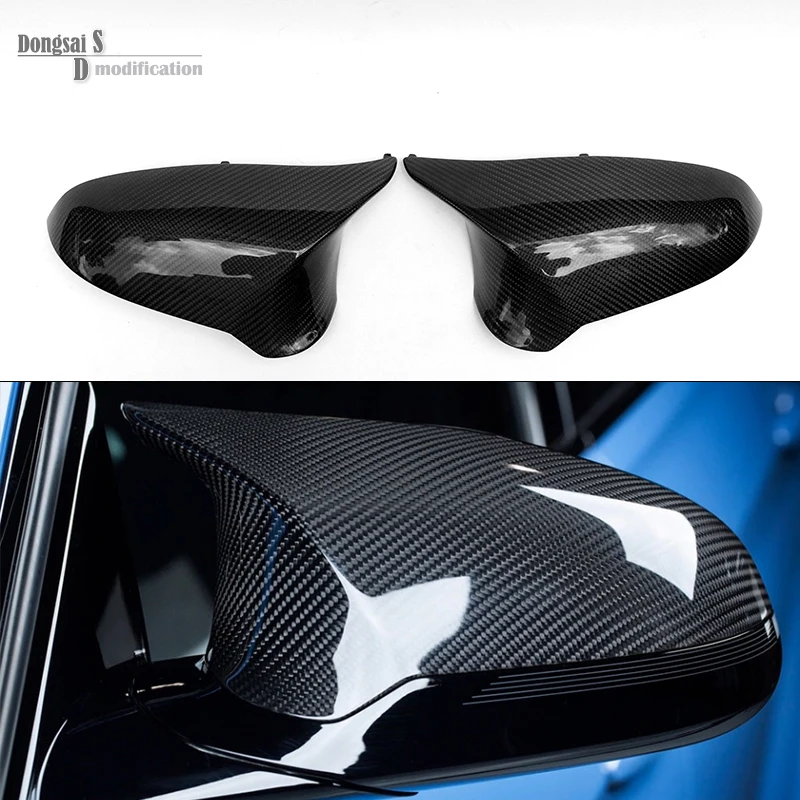 

Ship From Russia Replacement Carbon Fiber Mirror Cover For BMW F80 M3 F82 F83 M4 2014 2015 2016 Car Side Mirror Caps
