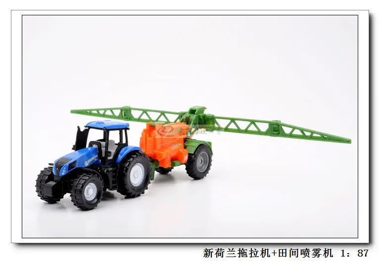 Siku 1668 New Holland трактор с опрыскиватель металлического сплава модель автомобиля