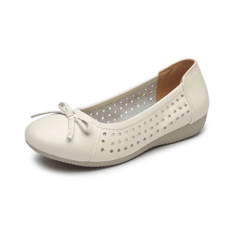 moccasin ballet flats