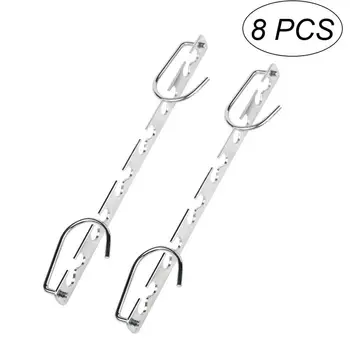 

8pcs Sturdy Multifunction Wardrobe Closet Bar Folding Clothes Coat Hanger