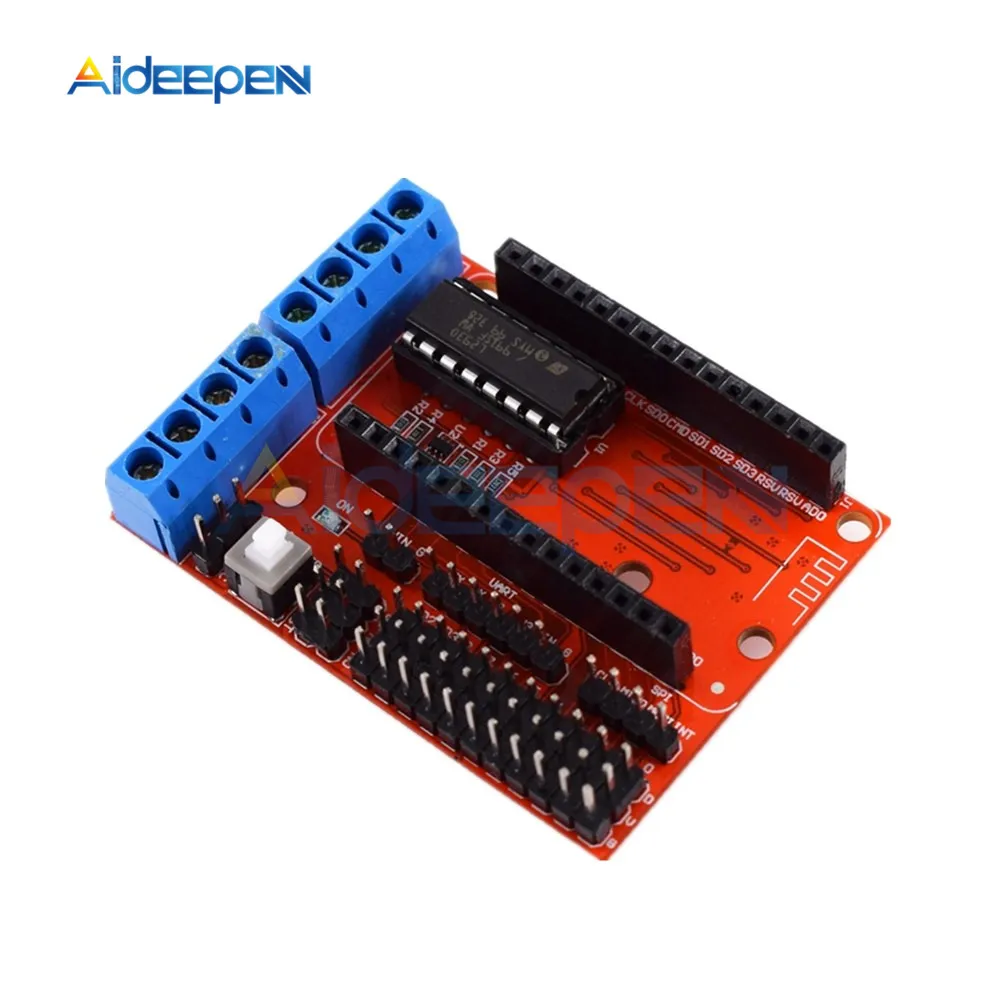 

Motor Shield Board L293D for ESP-12E from ESP8266 esp 12E kit diy rc toy wifi rc smart car remote control WIFI Motor Driver