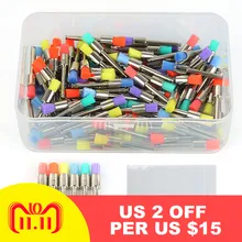 100 шт., 0,4 см, нейлоновая защелка для стоматолога, плоские полировальные щетки для зубов, плоская зубная щетка для ухода за зубами, чистящие Prophy Кисти TSLM1