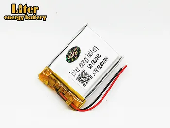 

3.7V lithium polymer battery 503040 053040 Rechargeable Li-Po Batteries For MP3 MP4 MP5 GPS Bluetooth DIY audio / Toys 600MAH