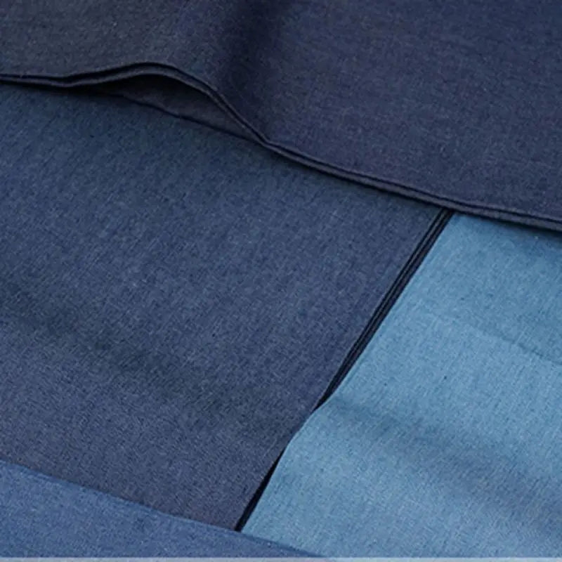 High quality Denim fabric light and breathable thin cotton denim fabric for jeans T-shirt dress and bags 45X145cm/pc TJ4512-1