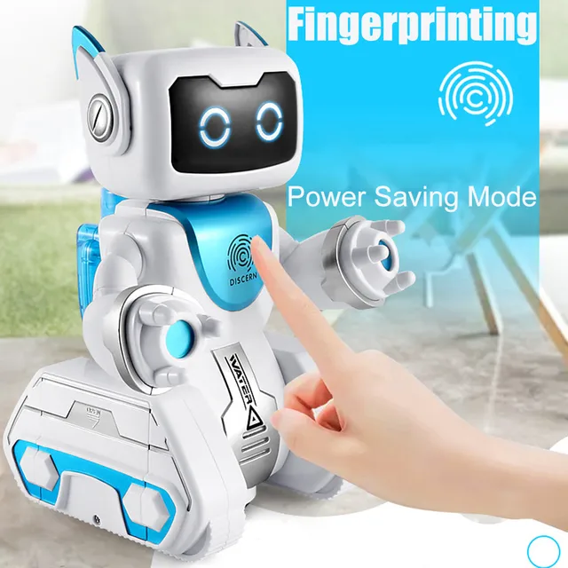 Hydroelectric Power Interactive Remote Control Robot Automatic Steering Toy Gift Kid Child Christmas Gift Fun Cute Eject
