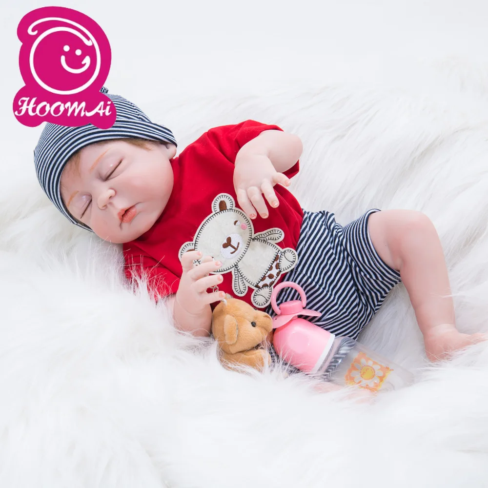 

Lifelike Reborn Baby Dolls 57 Cm Full Vinyl Body Baby Doll Waterproof Boy Toy Looks Like Pink Cats Bebe Kids Xmas Gift