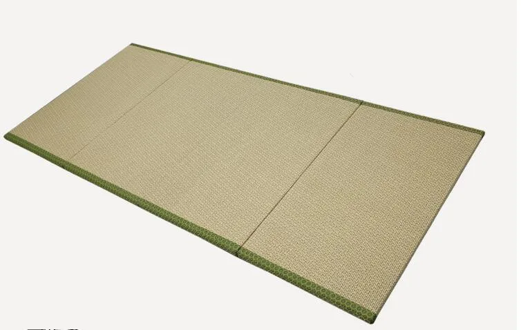 4 Fold Foldable Japanese Tatami Mat Rectangle Large Carpet For Student Dormitory Bedroom Sleeping Flooring Home Futon Mattress