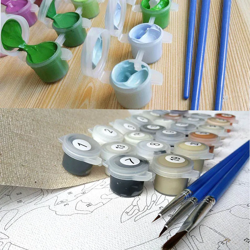 painting by numbers (4) -  -  - 