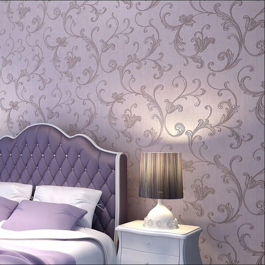 Online kopen wholesale bruin bloemen behang uit china bruin ...