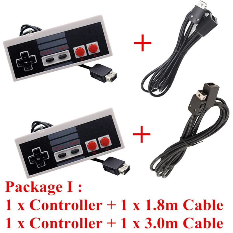 IVYUEEN геймпад для nind NES Mini Classic Edition консольный контроллер с 1,8 м 3 м/10 футов кабель-удлинитель