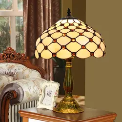 ODIFF Европейский творческий Средиземноморский теплый цвет прикроватная тумбочка для спальни освещения простой стиль лампа с бусинами