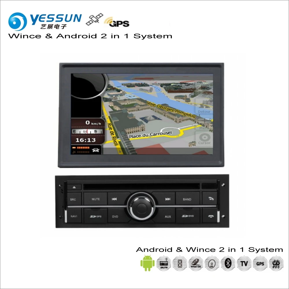 YESSUN для Mitsubishi L200/Strada/Triton/Sportero/Hunter/Warrior-Car Android радио CD dvd-плеер gps Navi навигация