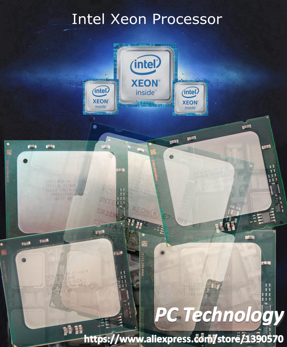 Процессор Intel Xeon E7 4870 процессор 2,40 ГГц 10-ядерный 6.4GT/s 30 Мб 32nm 130W LGA1567 E7-4870