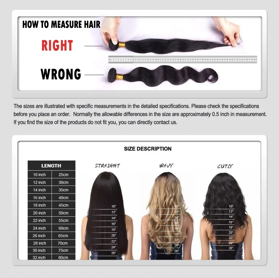 Alimice Hair Brazilian Body Wave 1 Piece Natural Color 10-28 inch 100% Human Hair Bundles Non-Remy Hair Free Shipping (15)
