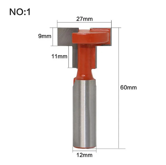 1 шт. 12 мм хвостовик Т-образный слот и Т-образная дорожка долото для дерева резак цена