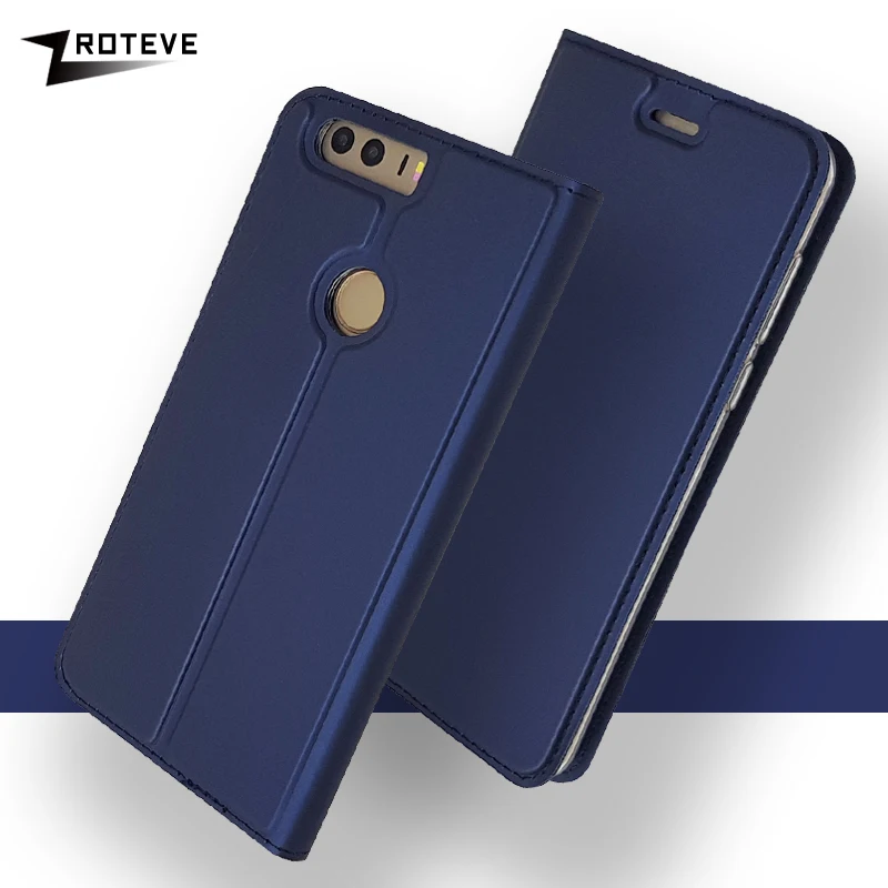 

Honor 8 Case Cover ZROTEVE Leather Wallet Coque For Huawei Honor 8 Lite Case Flip Leather Cover For Huawei Honor8 Lite Cases