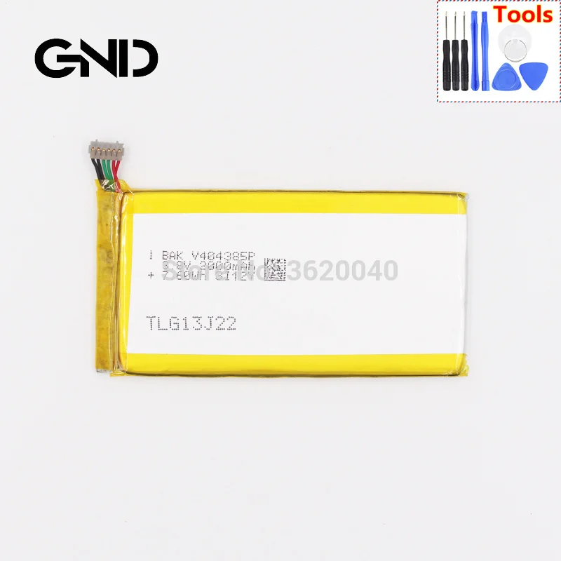 Аккумулятор GND BAK V404385P для BLU Life One X TLG13J22 L132 L133 WIKO DarkFull TLG13J24 explay dream