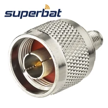 Superbat SMA-N адаптер RP-SMA гнездовой разъем(штекер) к N Прямой Штекер РЧ коаксиальный разъем