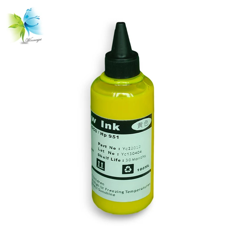 Winnerjet 5 компл. 4 цвета 100 мл для HP Deskjet d2563 F4283 F2423 F2483 F2493 F4213 F4275 F4283 принтер чернил Замена красителя