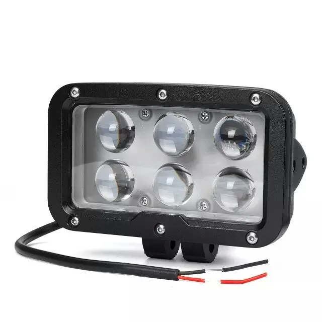 Новинка 4D refector 7 ''60 Вт 6000 мл работы Водонепроницаемый Offroad Лодка седельный тягач светодиодные drivingflood автомобилей головной свет 1 шт./лот
