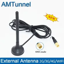 2,4 ГГц WiFi антенна 4G LTE Антенна 3g внешняя антенна 7dBi SMA штекер с кабелем 1,5 м для huawei 3g 4G Роутер модем