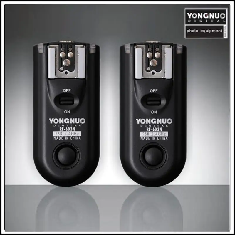 Yongnuo RF 603 Wireless Flash Trigger Speedlite Synchronized Shutter