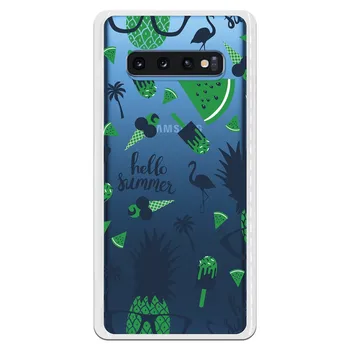 

Stand case costume drawing Hello Summer Blue WP007 for Samsung Galaxy S10 Plus