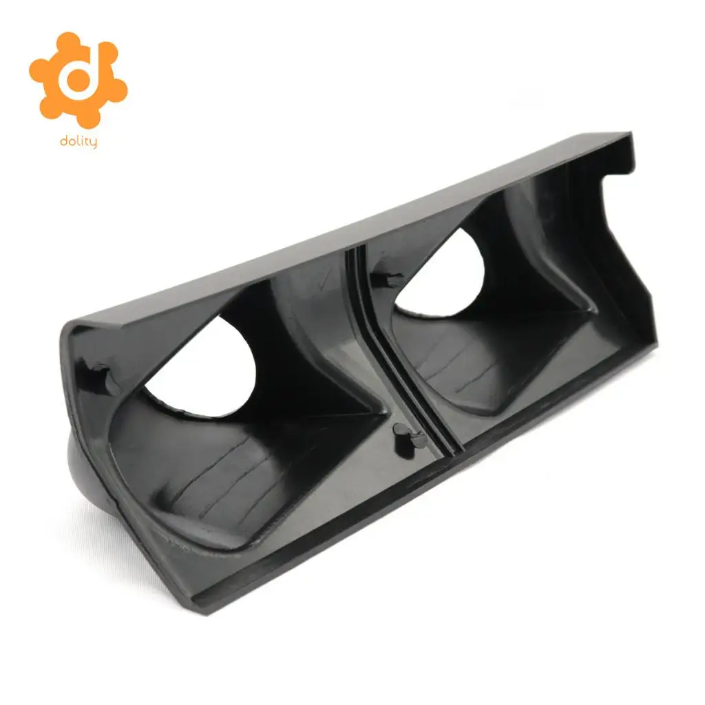 Car 52mm Double Hole Right Side Pillar Gauge Meter Mount Holder