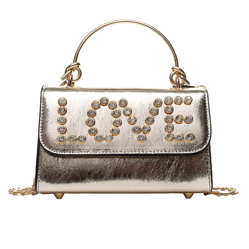 

Women's small bag 2019 new wild Messenger bag chain girl shoulder bag fashion handbag