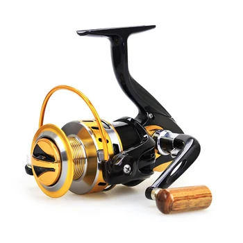 

New spinning fishing reels 12BB YB2000-7000 series metal Fishing reel 5.5:1 pre-loading spinning wheel