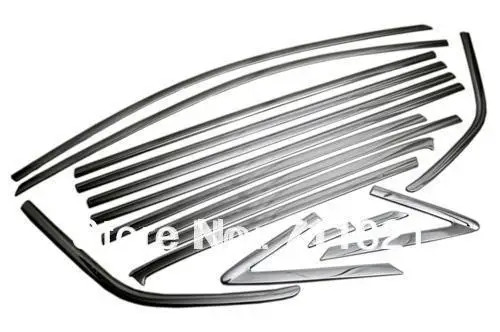 Car Styling Chrome Side Window Full Trim Set For Ford Escape / Kuga 2013 Up Car Styling Chrome Side Window Full Trim Set For Ford Escape / Kuga 2013 Up