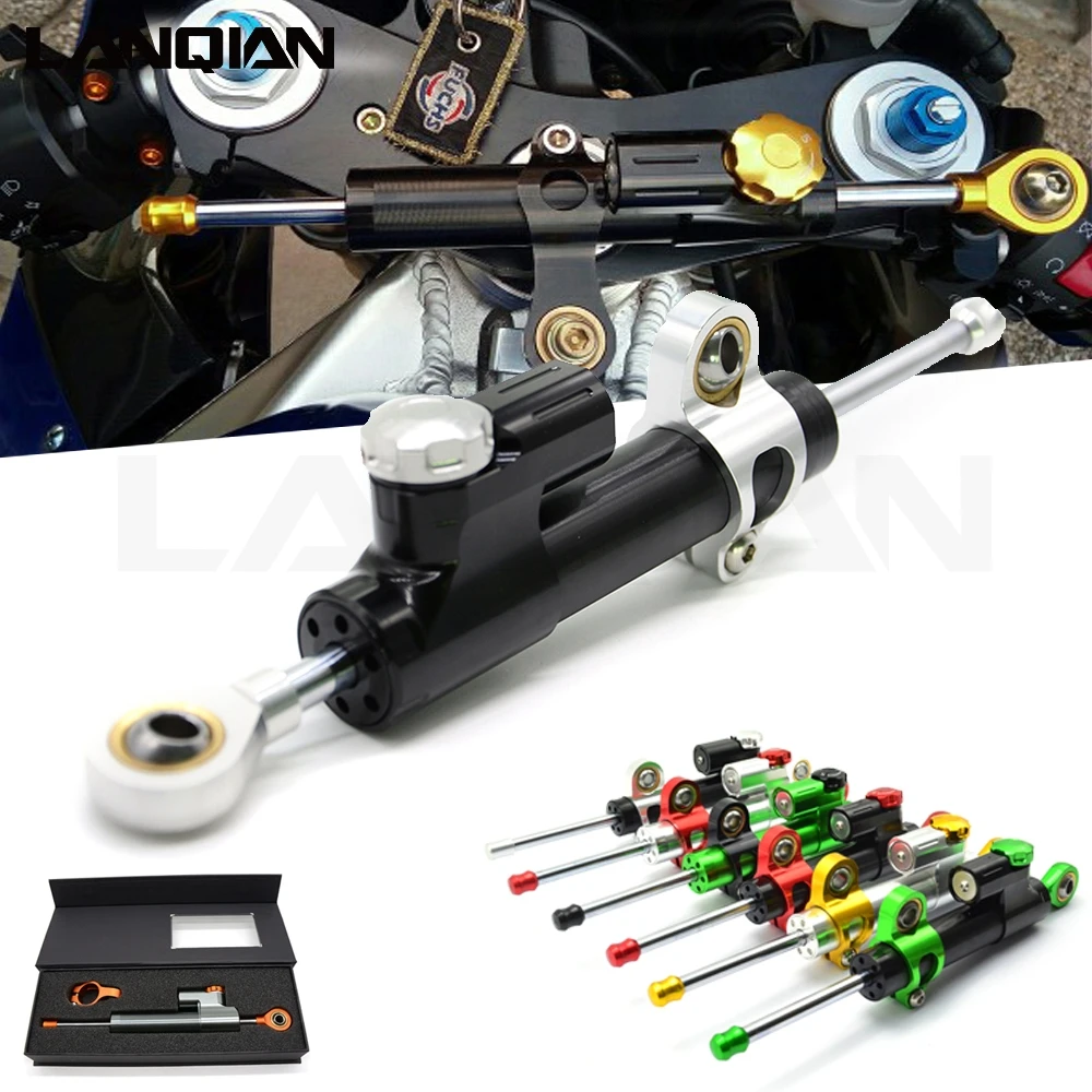 

Universal Aluminum Motorcycle Damper Steering Stabilize Safety Control For Ducati HYPERMOTARD 821 SP/939 SP 1100/S/EVO SP