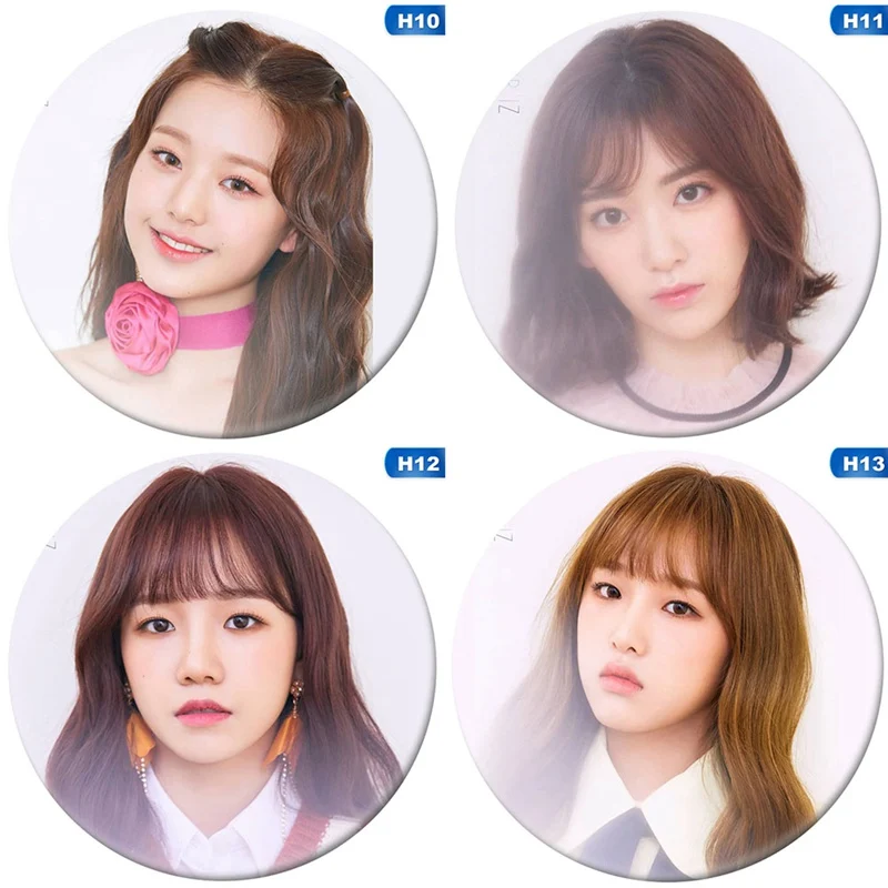 Новинка IZ ONE Memebers Брошь булавка Nako Sakura Ri Hitomi брошь приспособление для бейджа