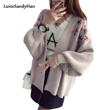 

2020 Women's Winter Sweaters Of The Big Sizes Long Sleeve Slim Thin Out Jacket Women Knitted Sweater For Women Long Section Tops