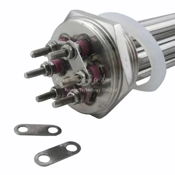 

304 Stainless Steel 338V 9KW Heating Element U Shaped DN40 Electric Heating Tube Heater for Water Tank