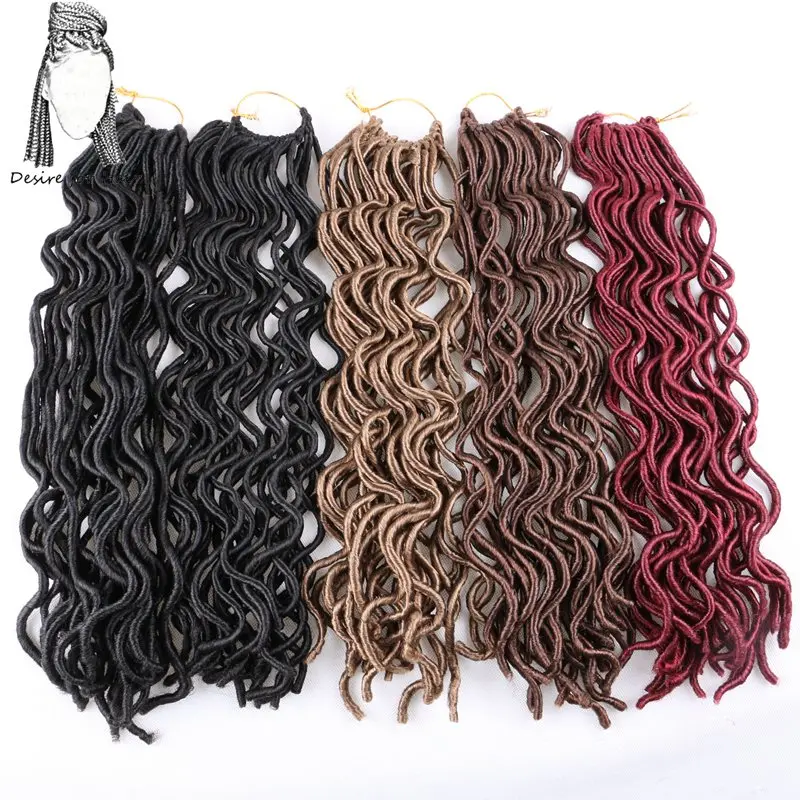Desire for hair 10packs 18inch 85g 24strands per lot crochet faux locks