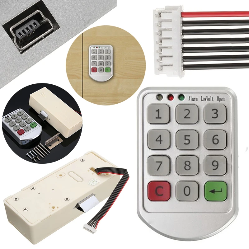 Intelligent Digital Electronic Password Lock Keypad Number Door