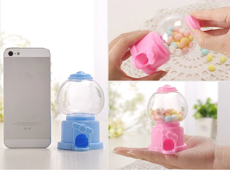 Creative Cute Sweets Mini Candy Machine Bubble Dispenser Coin Bank Kids Toy Warehouse Price Birthday Gift