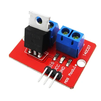 

HAILANGNIAO 20pcs/lot TOP MOSFET Button IRF520 MOSFET Driver Module for ARM Raspberry pi